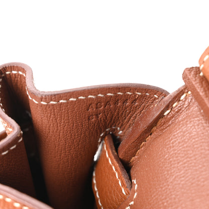 Hermes Natural Barenia Faubourg Birkin 30 Fauve 7 of 10