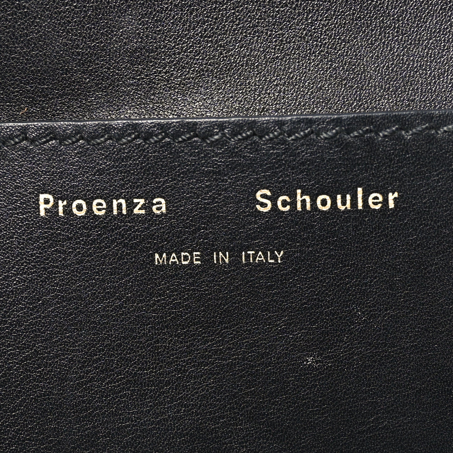Calfskin Pipe Bag Black
