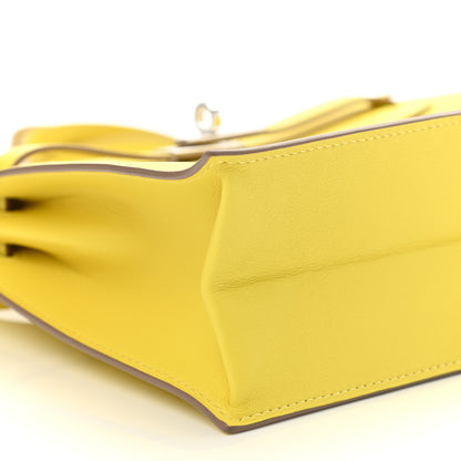 Hermes Swift Kelly Danse II Belt Bag Lime 10 of 12