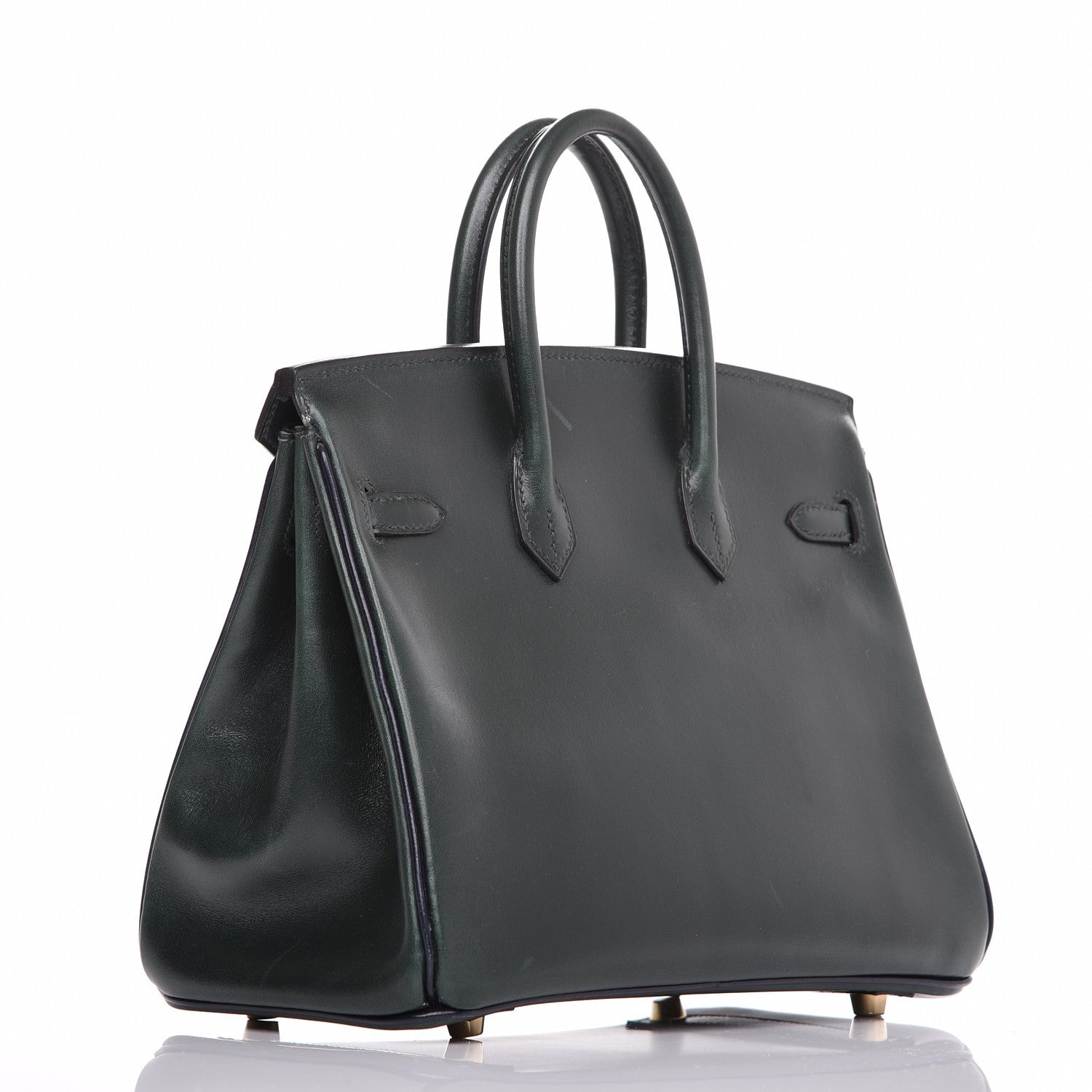 Hermes Box Birkin 25 Vert Fonce 3 of 32
