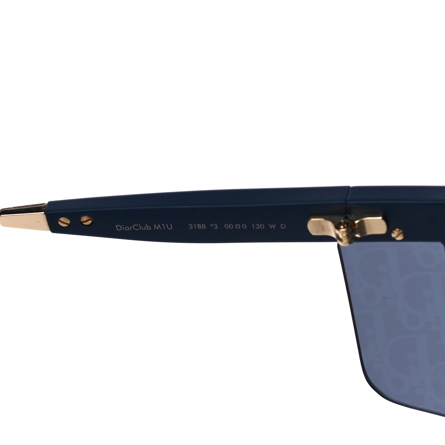 Oblique Diorclub M1U Mask Sunglasses Blue
