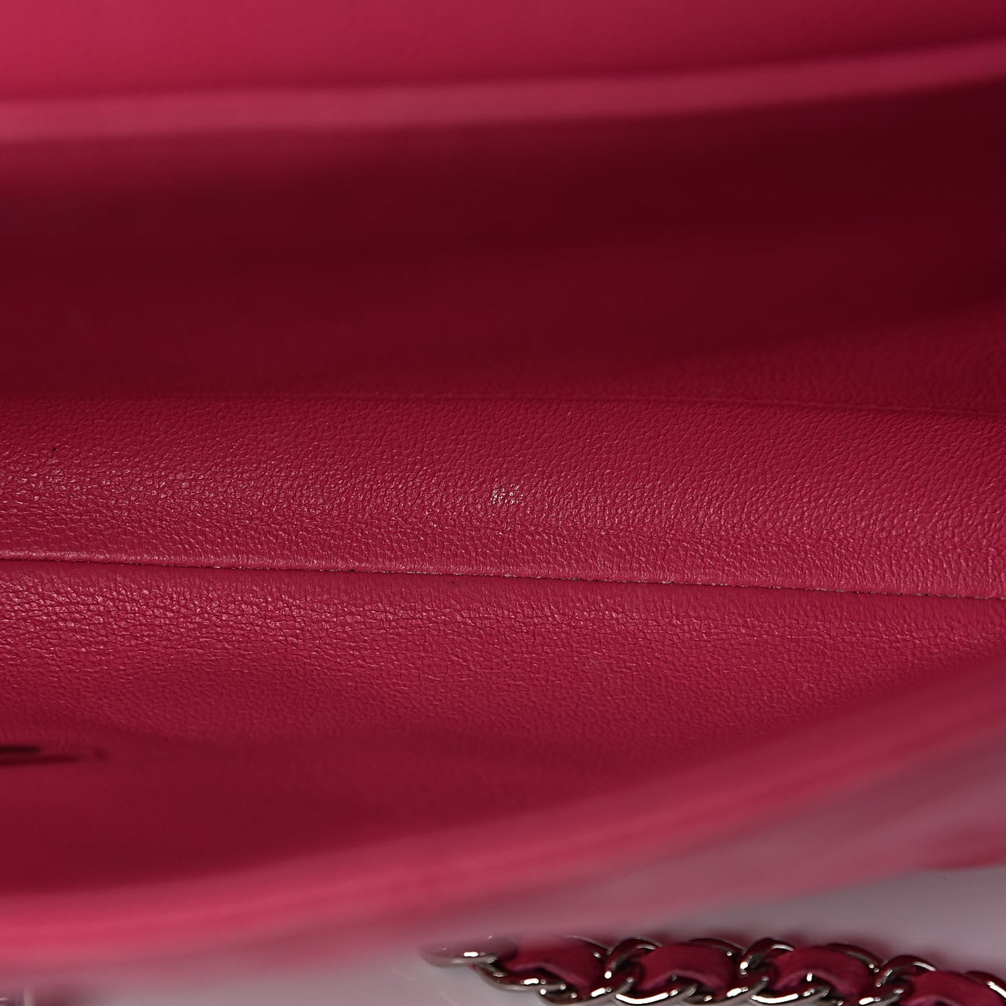 Lambskin Quilted Clutch With Chain Flap Pink