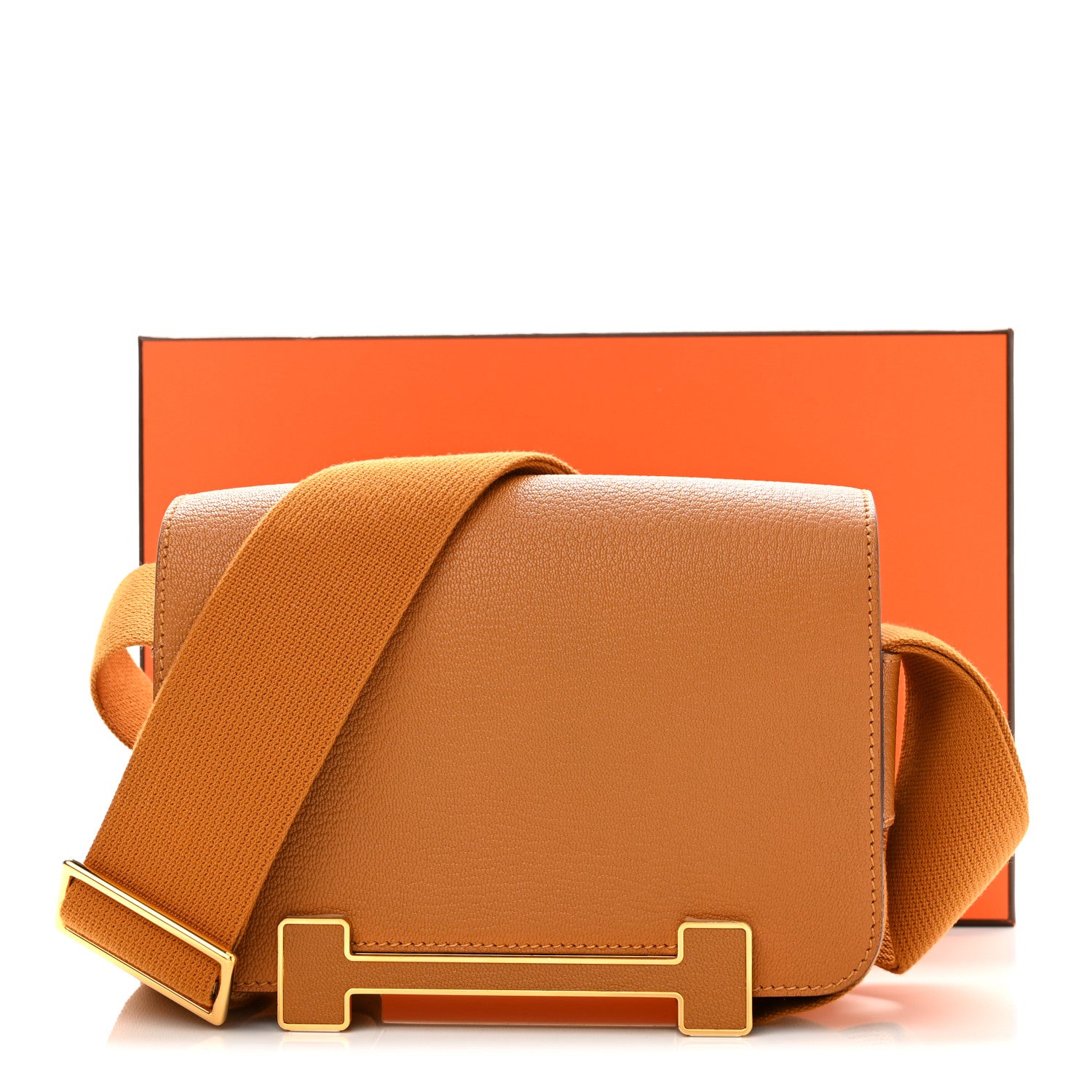Hermes Chevre Mysore Geta Caramel 11 of 11