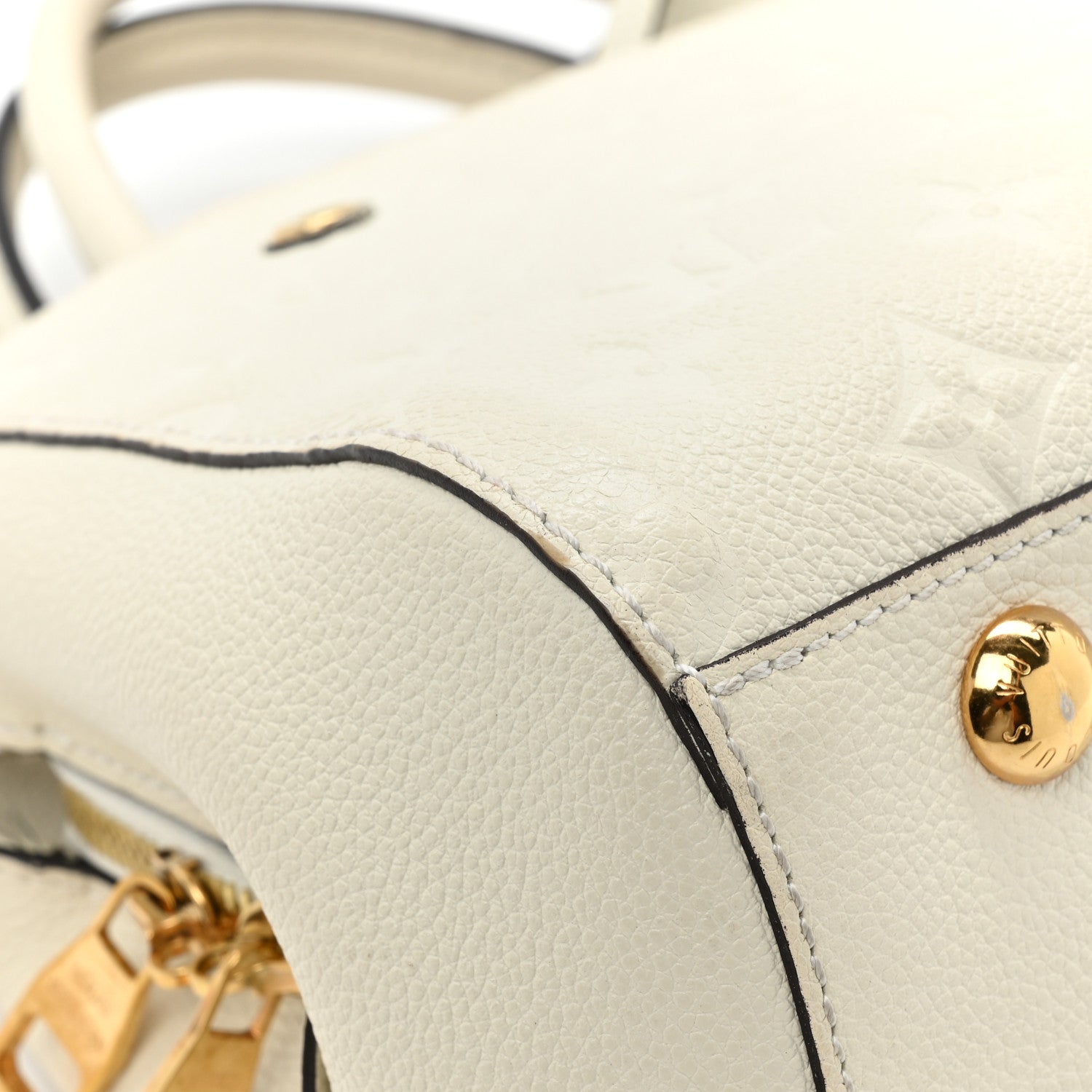 Louis Vuitton Empreinte Montaigne BB Neige 12 of 18