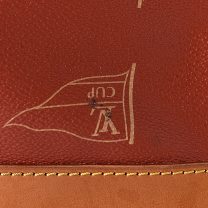 Louis Vuitton Canvas Americas Cup 1995 Saint Tropez Drawstring Bag Red 7 of 8