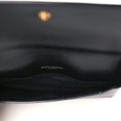 Saint Laurent Smooth Calfskin Monogram Phone Holder Crossbody Black 5 of 8