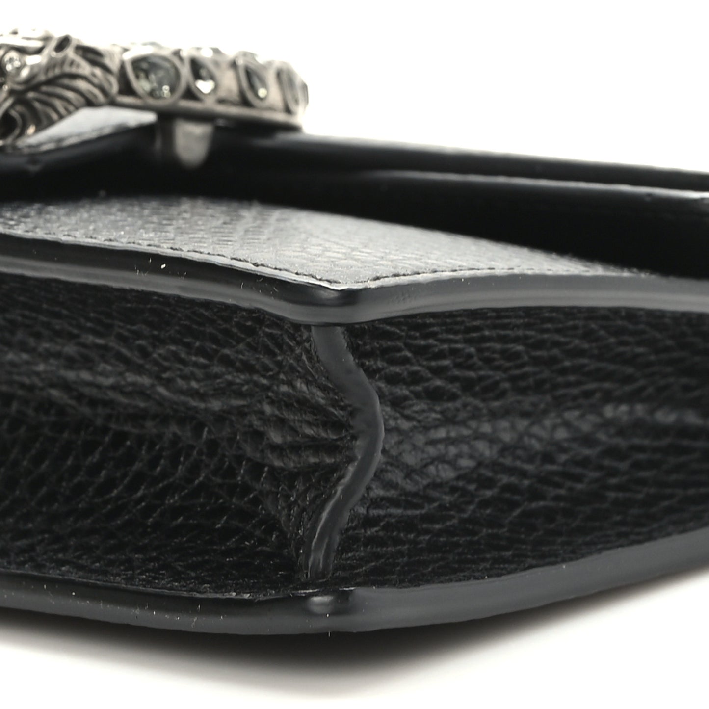 Calfskin Super Mini Dionysus Shoulder Bag Black