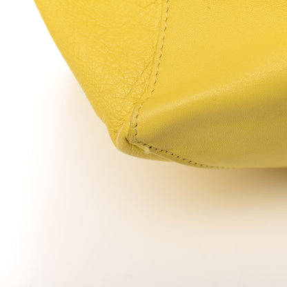 Celine Lambskin Horizontal Cabas Sun Yellow 11 of 16