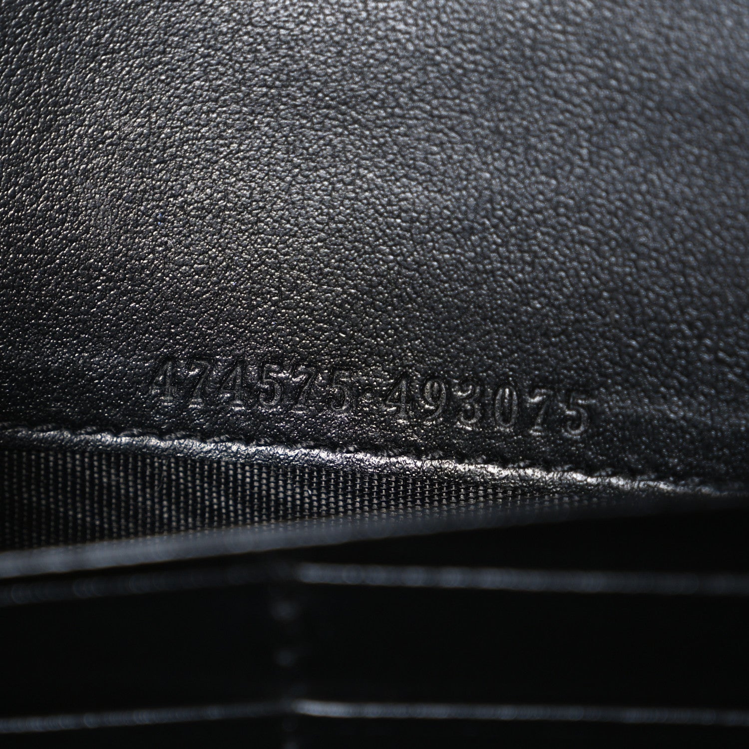 Gucci Calfskin Matelasse GG Marmont Chain Wallet Black 7 of 11