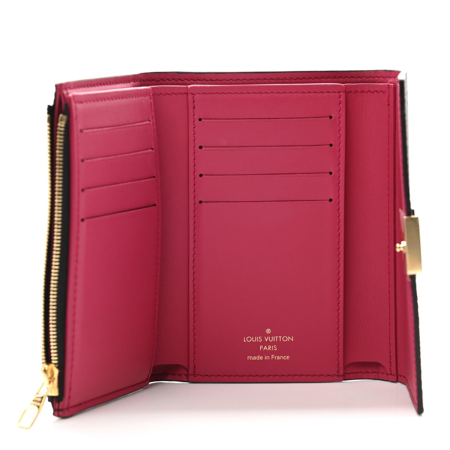 Taurillon Capucines Compact Wallet Black