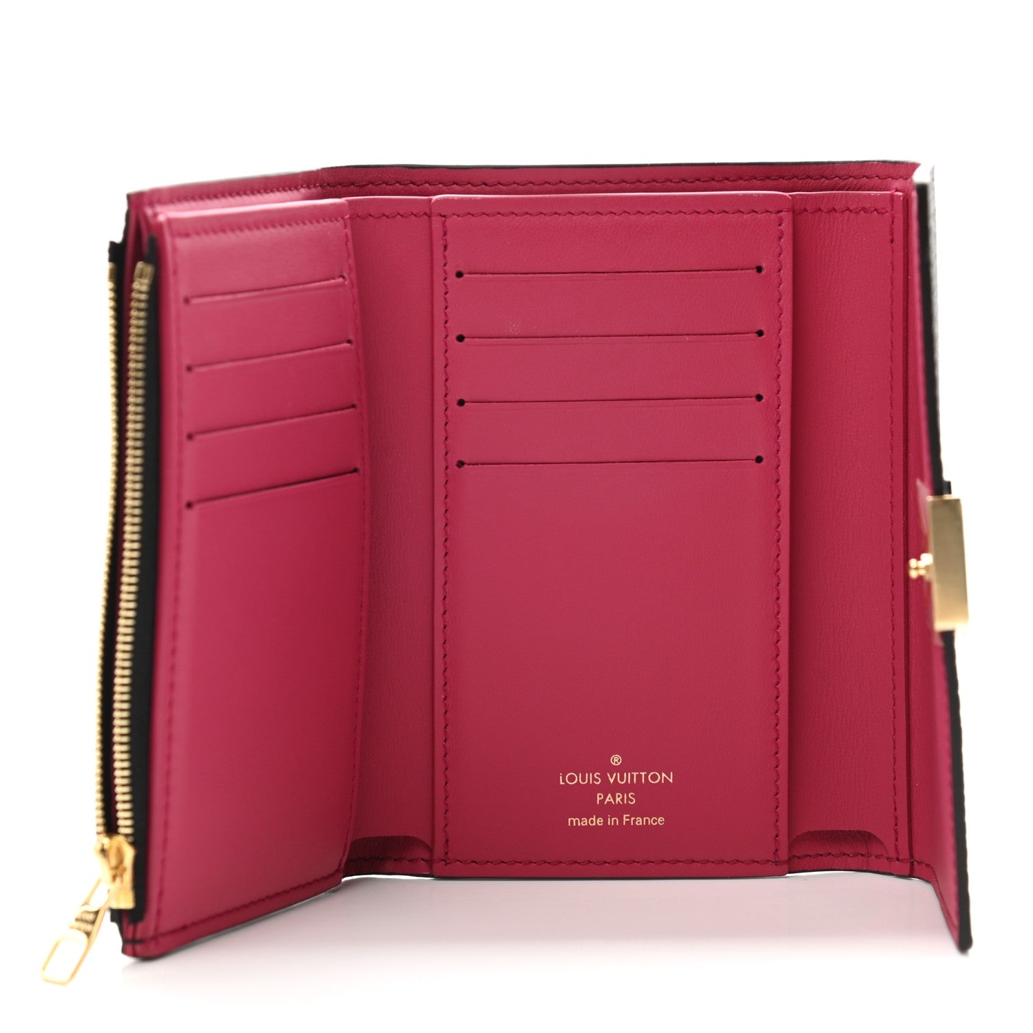 Louis Vuitton Taurillon Capucines Compact Wallet Black 5 of 9