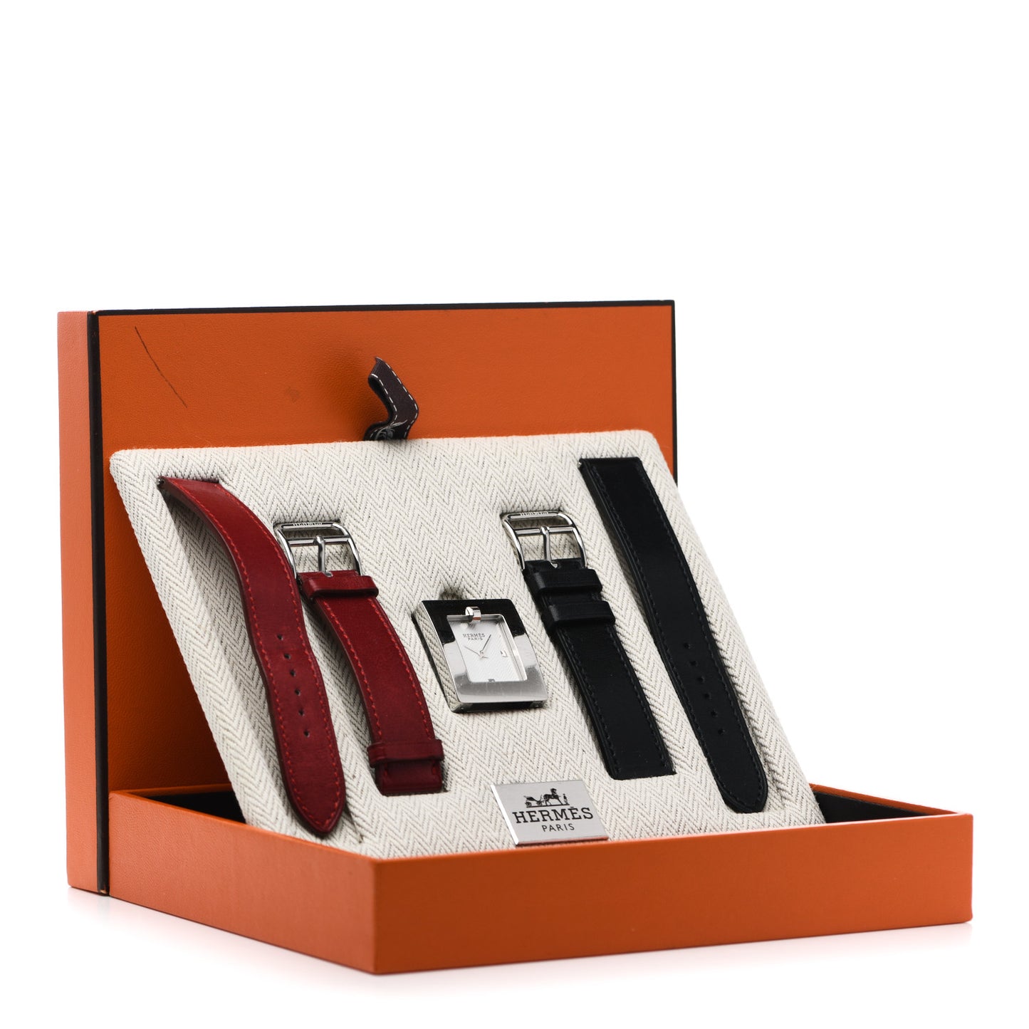 Stainless Steel Swift 26mm Belt Quartz Watch Rouge H