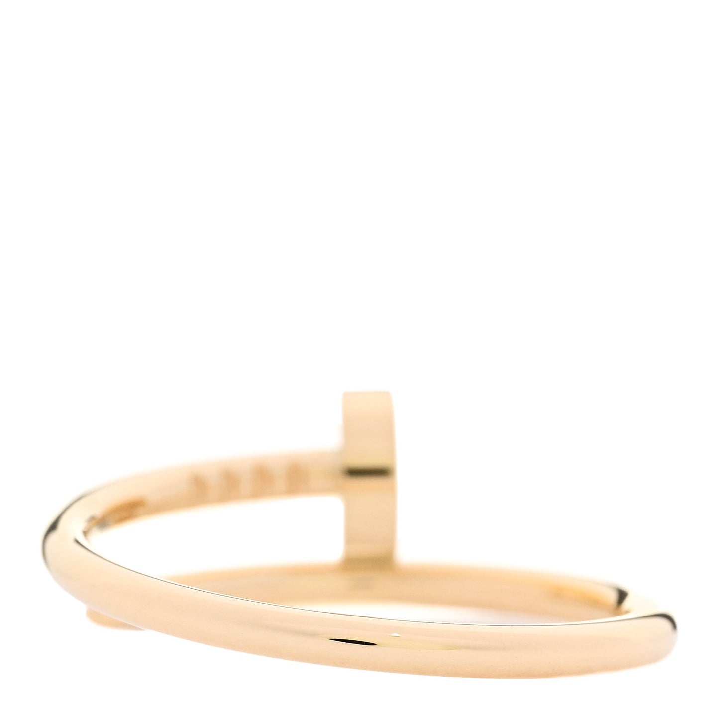 18K Yellow Gold Small Juste Un Clou Ring 54 6.75