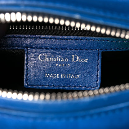 Christian Dior Box Calfskin Gradient Medium Lady Dior Purple Blue Green 6 of 11