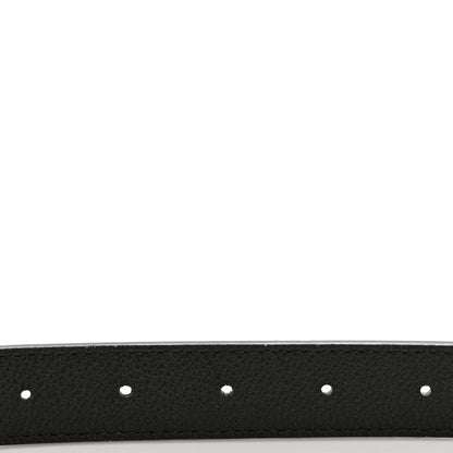 Louis Vuitton Calfskin Monogram 25mm LV Iconic Reversible Belt 85 34 Black 4 of 7