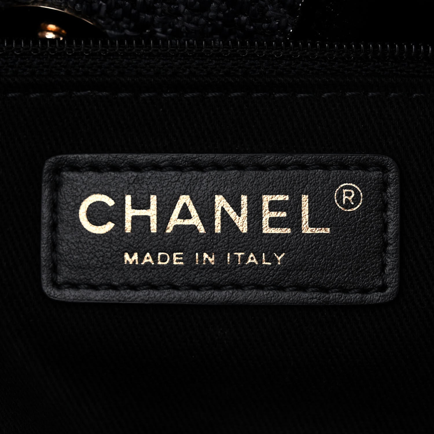 Chanel Lurex Boucle Medium Deauville Tote Black 6 of 10