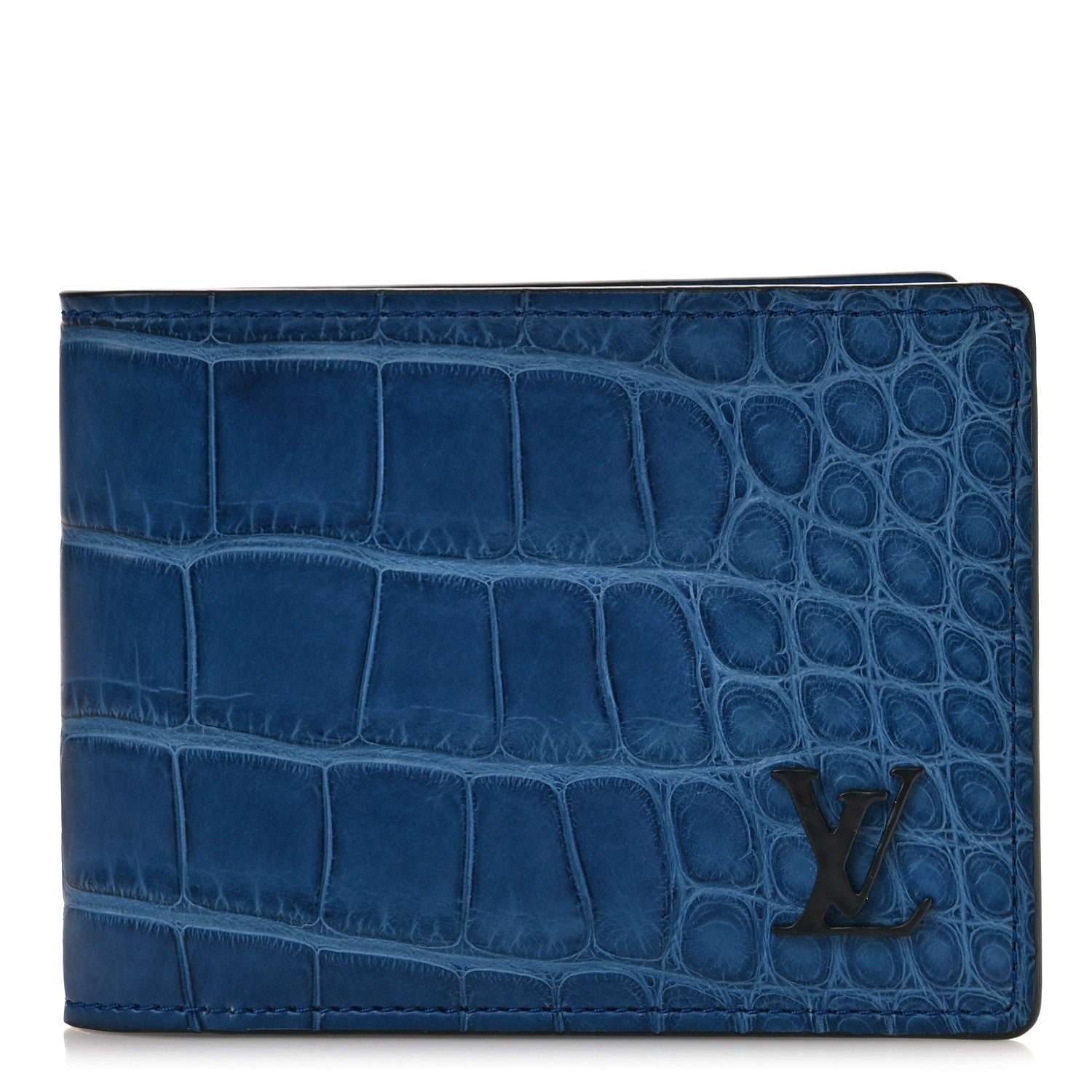 Louis Vuitton Crocodile Multiple Wallet Iceberg 1 of 7
