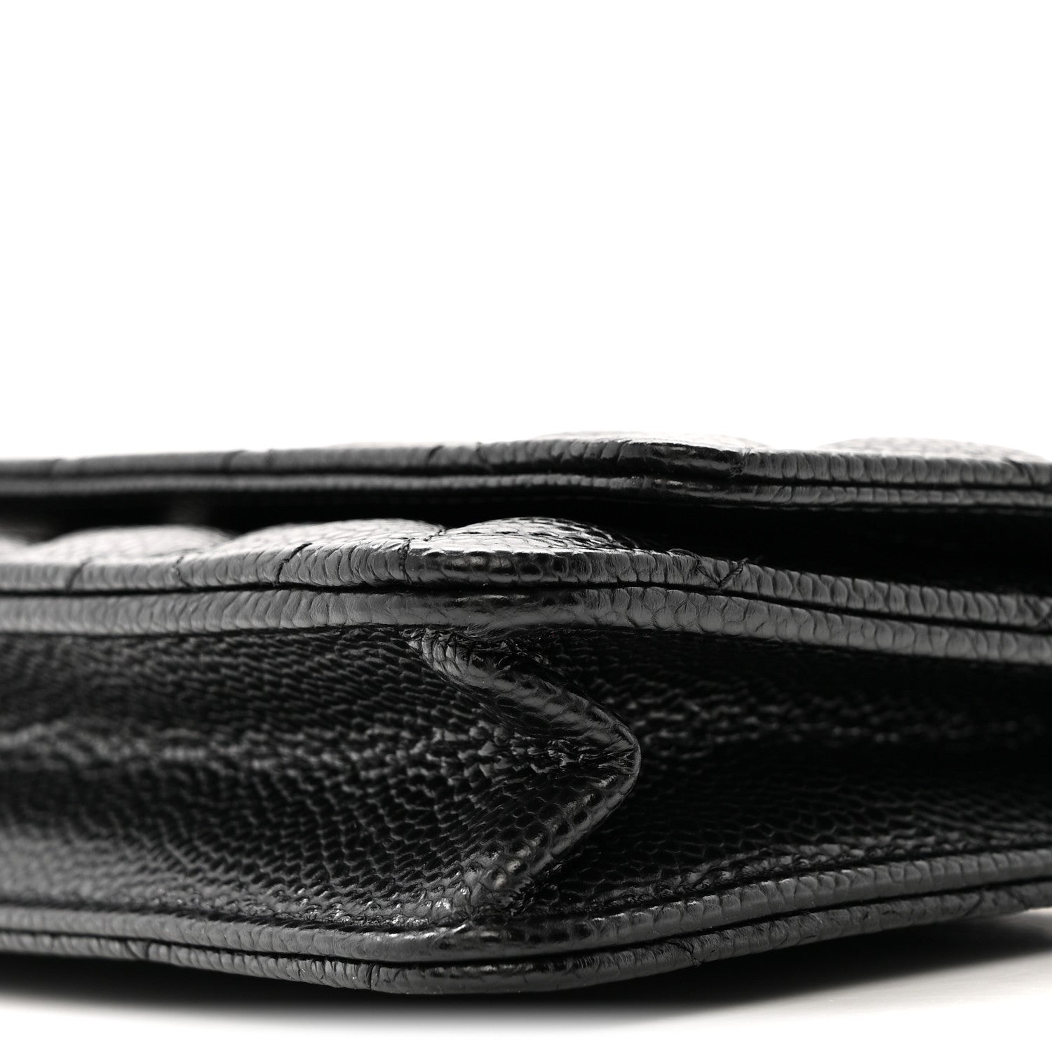 Chanel Caviar Quilted Wallet On Chain WOC Black 11 of 13