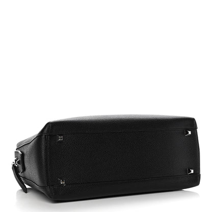 MCM Grained Calfskin Large Ella Boston Black 4 of 14