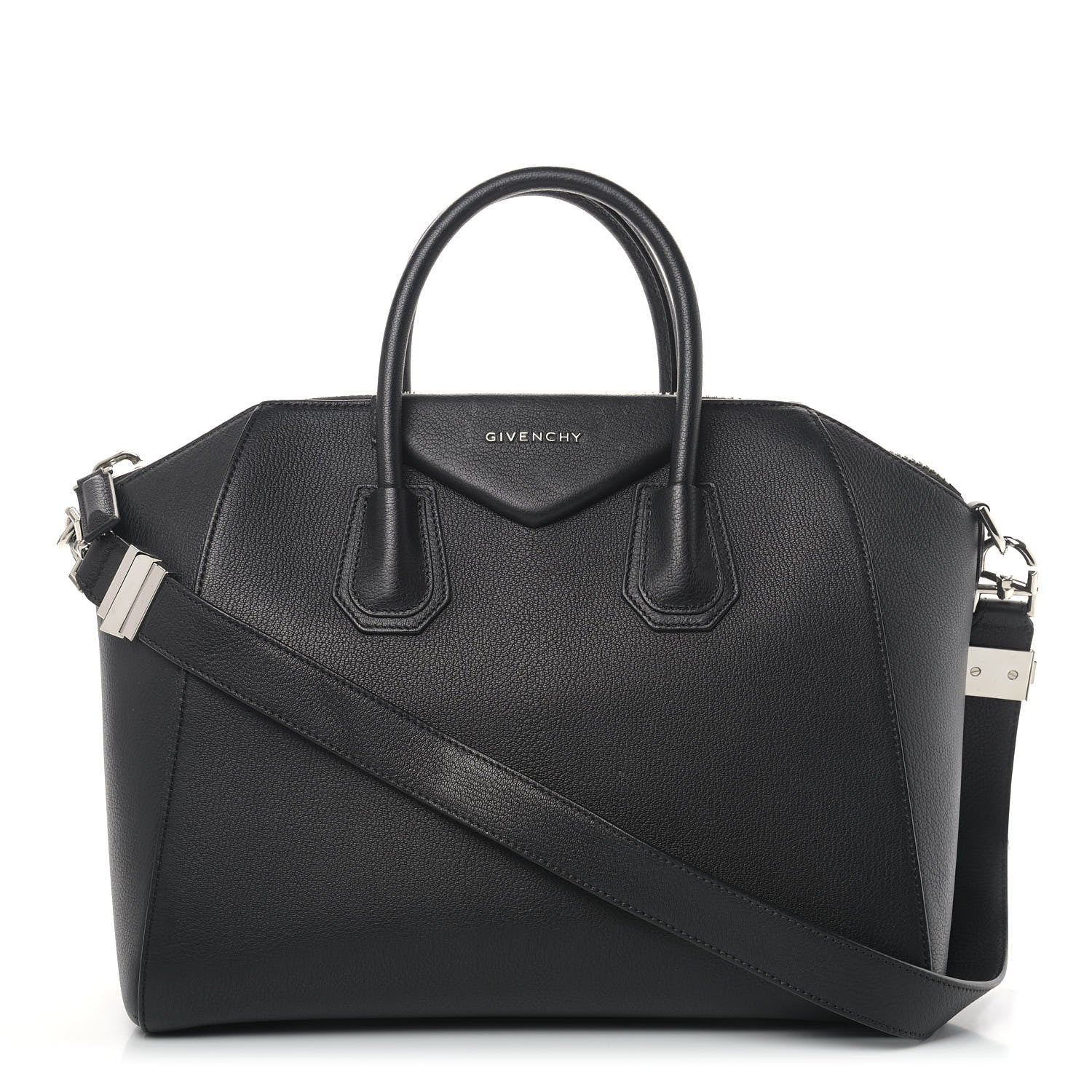 Givenchy Sugar Goatskin Medium Antigona Black 1 of 8