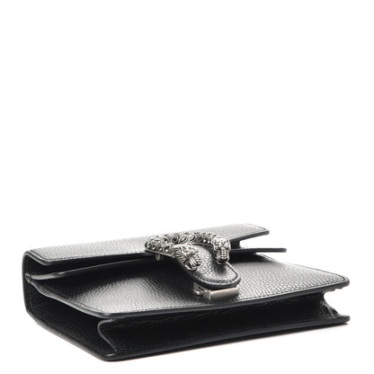 Gucci Calfskin Mini Dionysus Shoulder Bag Black 5 of 8