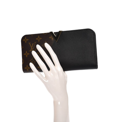 Louis Vuitton Monogram Monogram Kimono Wallet Black 2 of 7