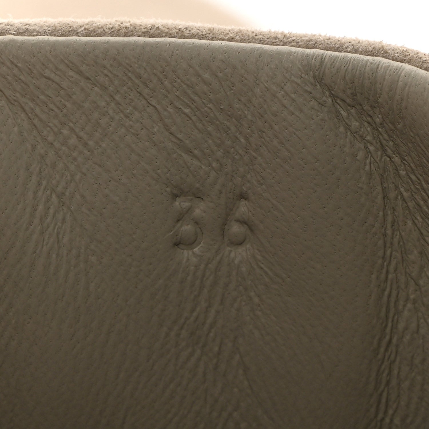 Hermes Sport Goatskin Suede Goatskin Womens Bouncing Sneakers 36 Beige Esquisse 8 of 9