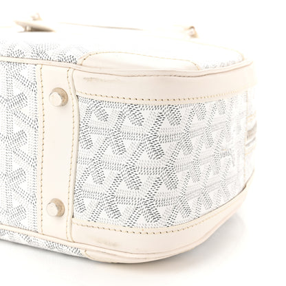 Goyard Goyardine Saint Jeanne MM Bowler White 9 of 10