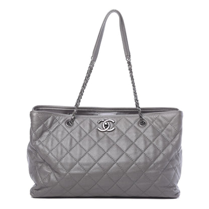 Chanel Metallic Caviar Large Be Caviar Tote Silver 1 of 15