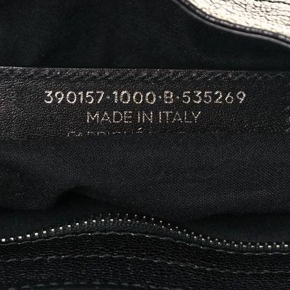 Balenciaga Chevre Silver Metallic Edge Hardware Velo Black 7 of 13