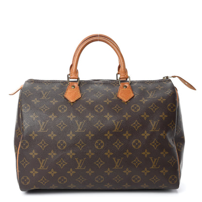 Louis Vuitton Monogram Speedy 35 1 of 15