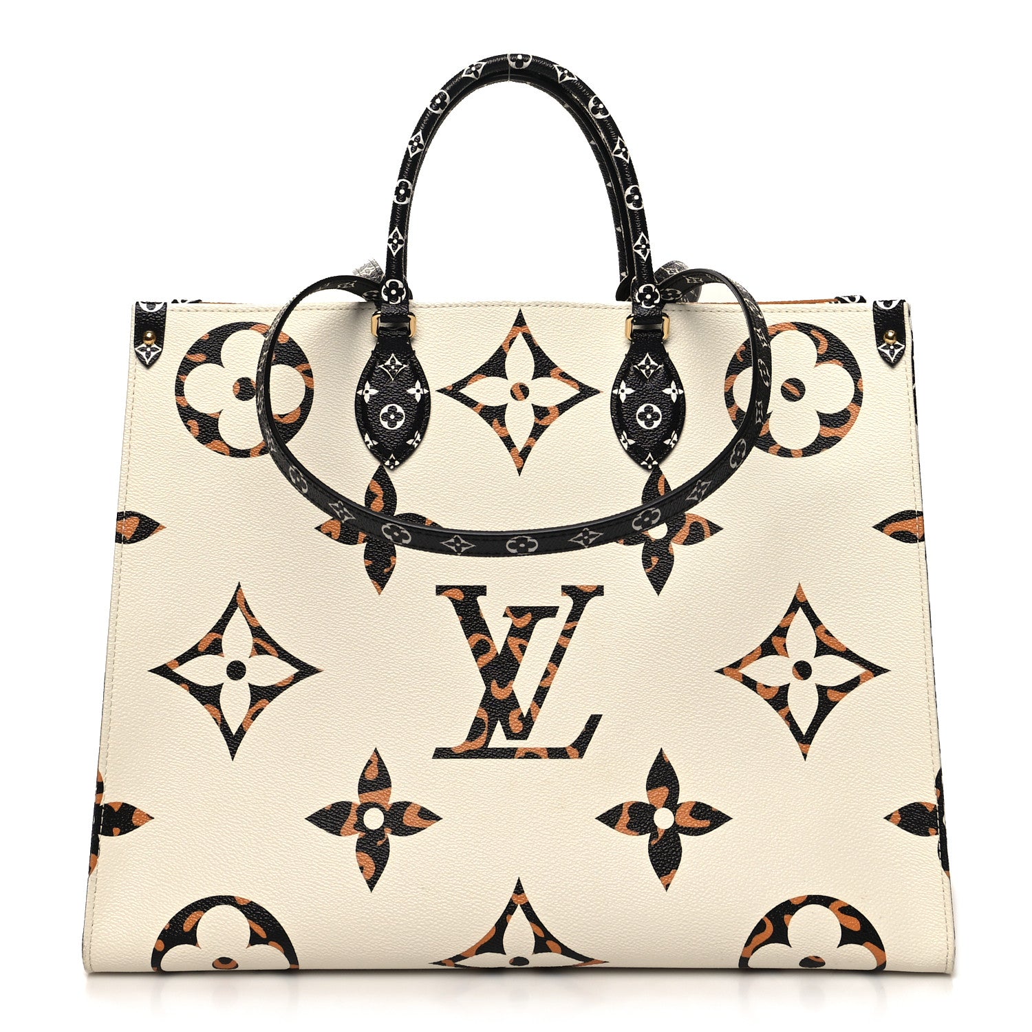 Louis Vuitton Monogram Giant Jungle Onthego GM Ivory 1 of 13