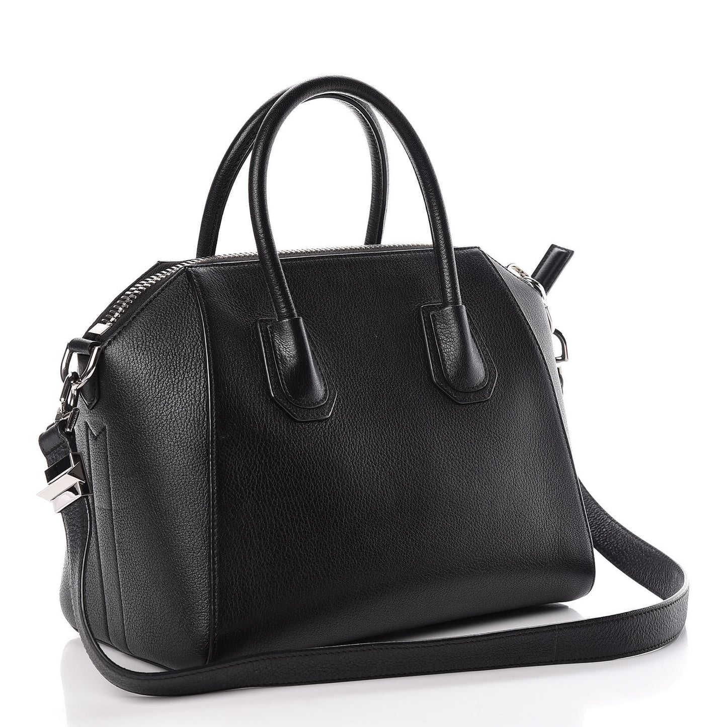 Sugar Goatskin Small Antigona Black