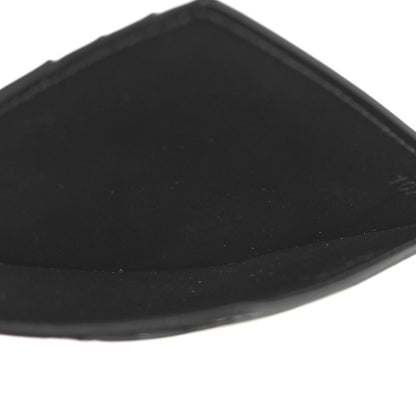 Prada Spazzolato Triangle Patterned Card Holder Black 5 of 8