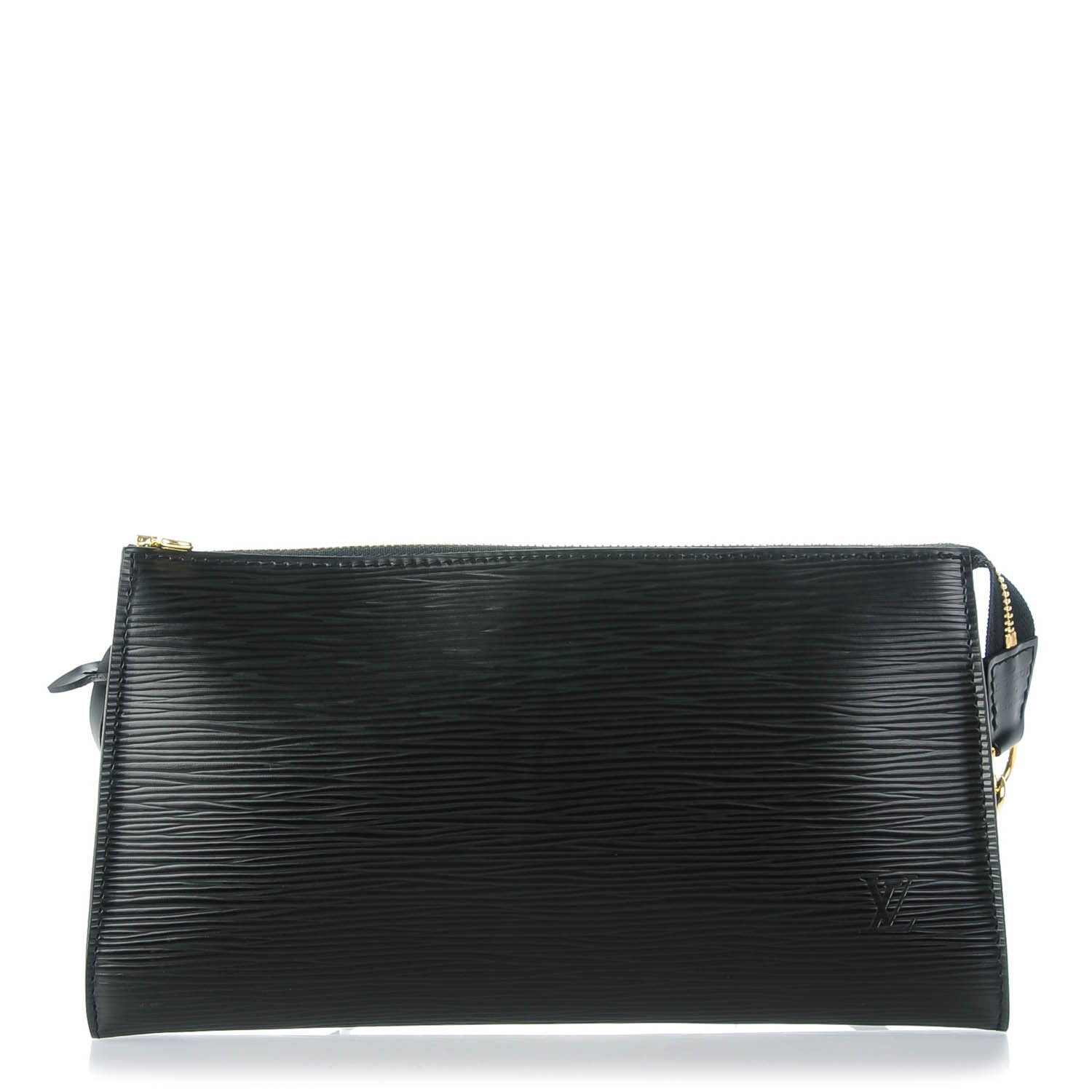Louis Vuitton Epi Pochette Accessories 24 Black 1 of 7