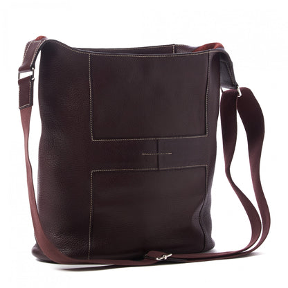 Hermes Taurillon Clemence Sac Good News GM Raisin 2 of 8