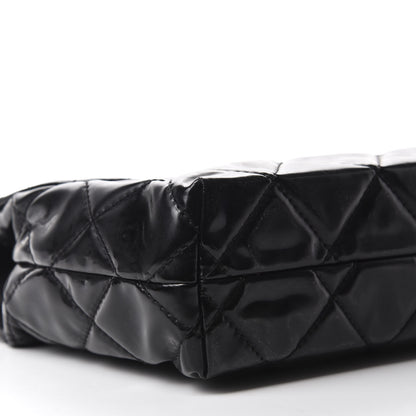 Chanel Vinyl Quilted In the Business Flap Bag Black 6 of 11