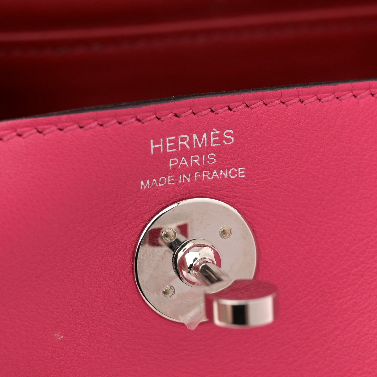 Hermes Swift Verso Mini Lindy 20 Rose Mexico Rouge Piment 6 of 12