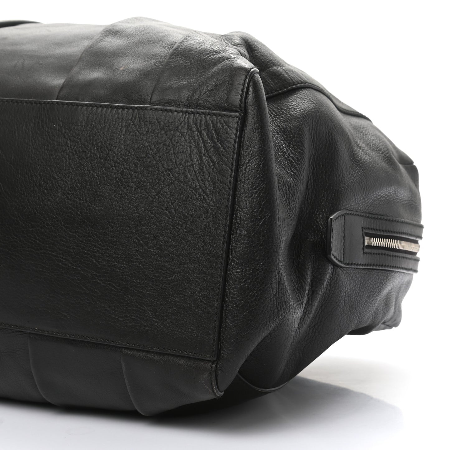 Calfskin Miss Madison Duffle Bag Black