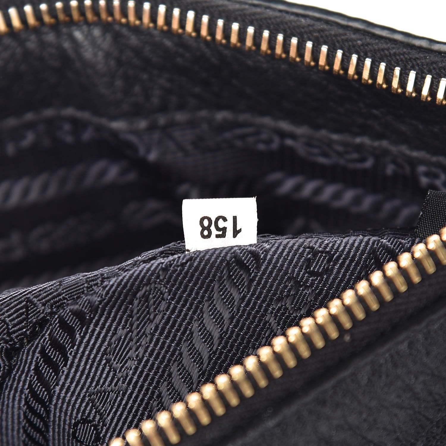 Prada Vitello Daino Small Belt Bag Black 8 of 10