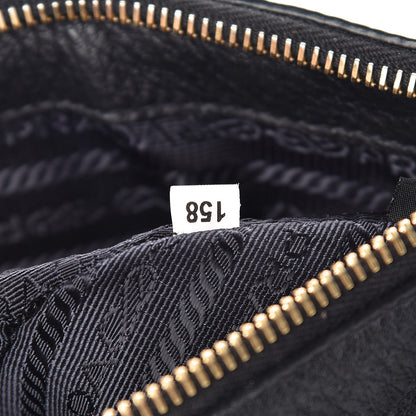 Prada Vitello Daino Small Belt Bag Black 8 of 10