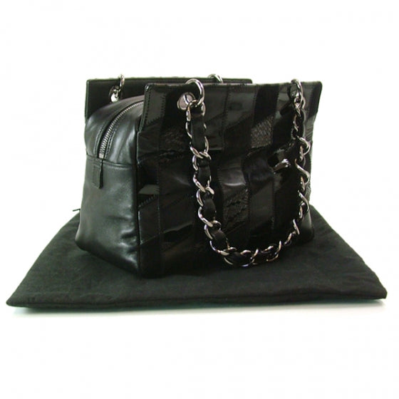 Chanel Lambskin Patchwork Tote 3 of 11