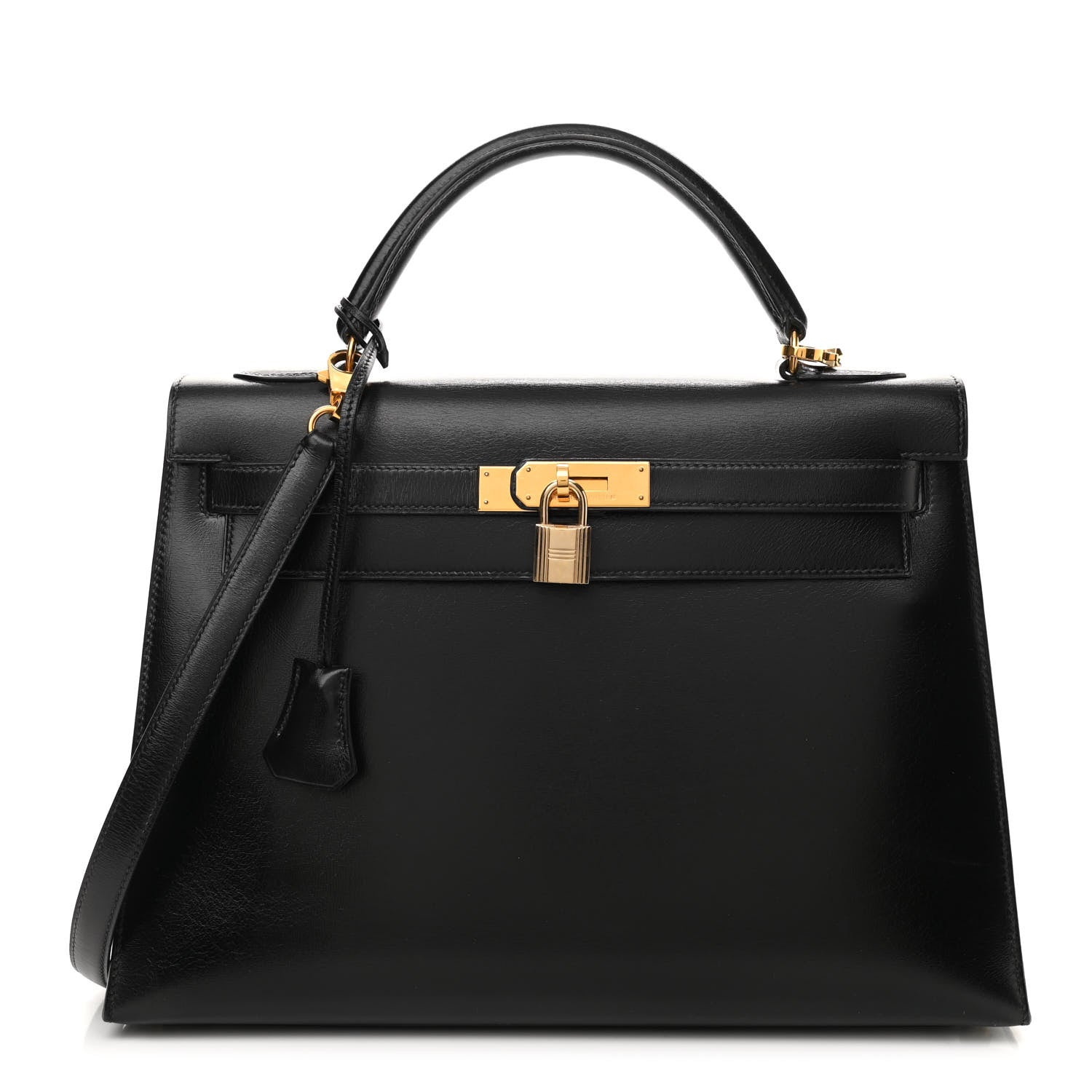Hermes Box Kelly Sellier 32 Black 1 of 11
