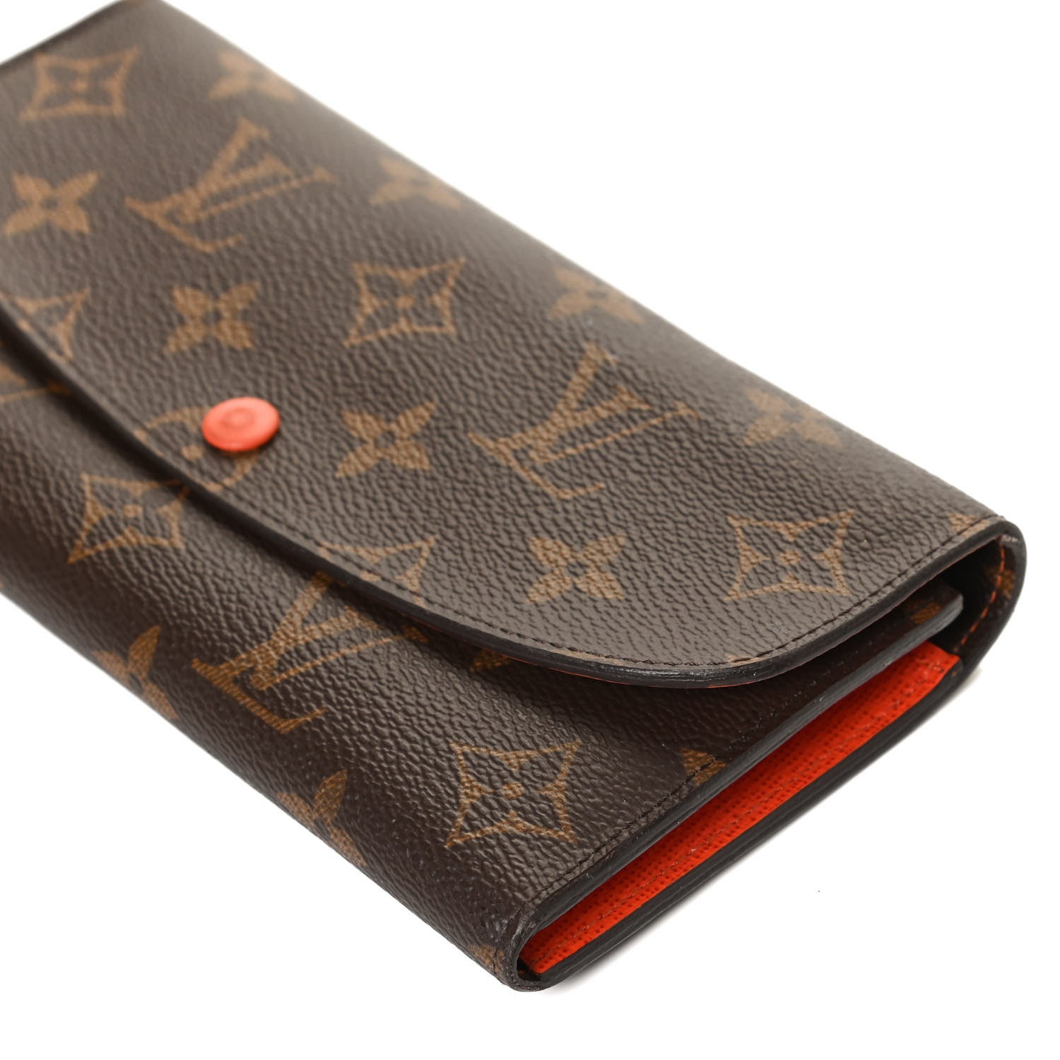 Louis Vuitton Monogram Emilie Wallet Piment 7 of 8