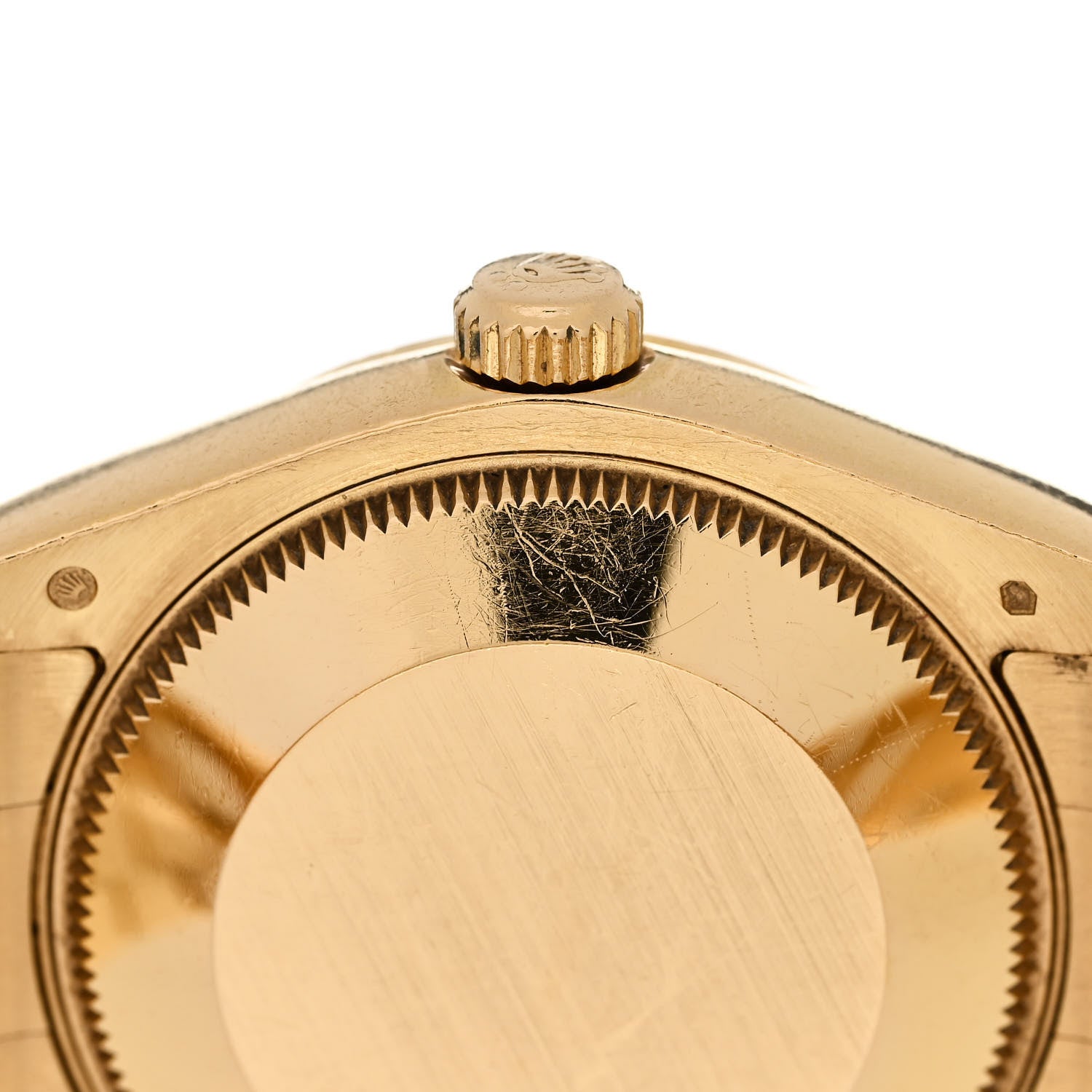 Rolex 18K Yellow Gold Diamond 31mm Oyster Perpetual Datejust President Watch Black 178158 5 of 7