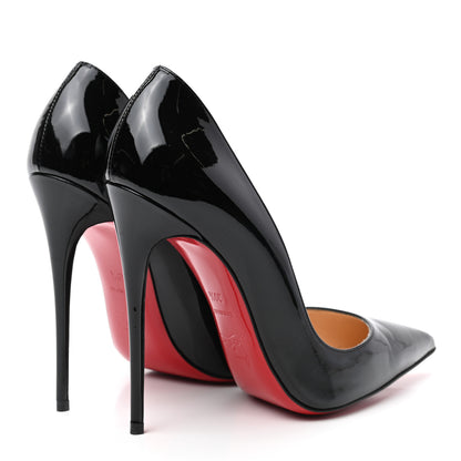 Christian Louboutin Patent So Kate 120 Pumps 39.5 Black 4 of 7