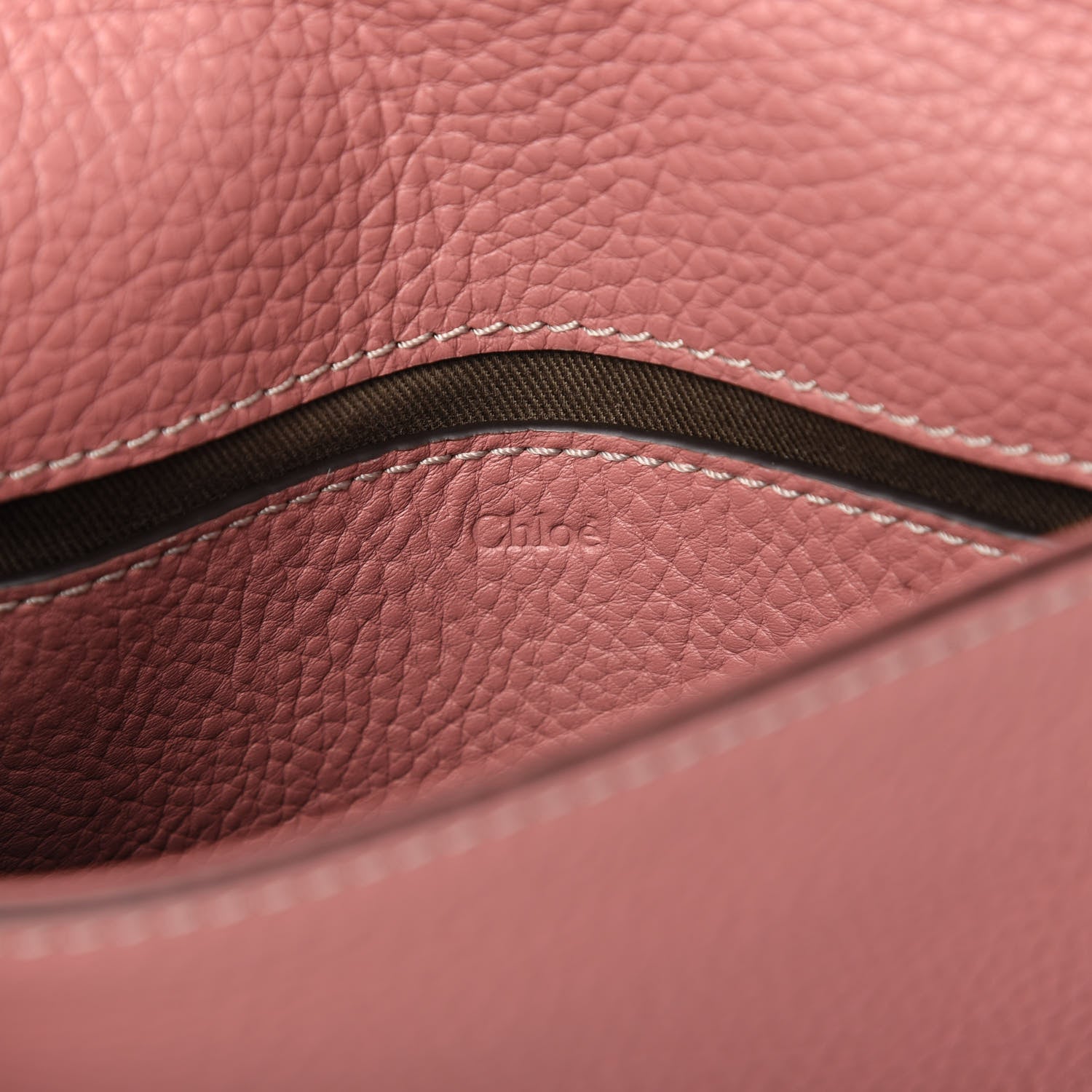 Chloe Calfskin Marcie Convertible Belt Bag Rusty Pink 8 of 10