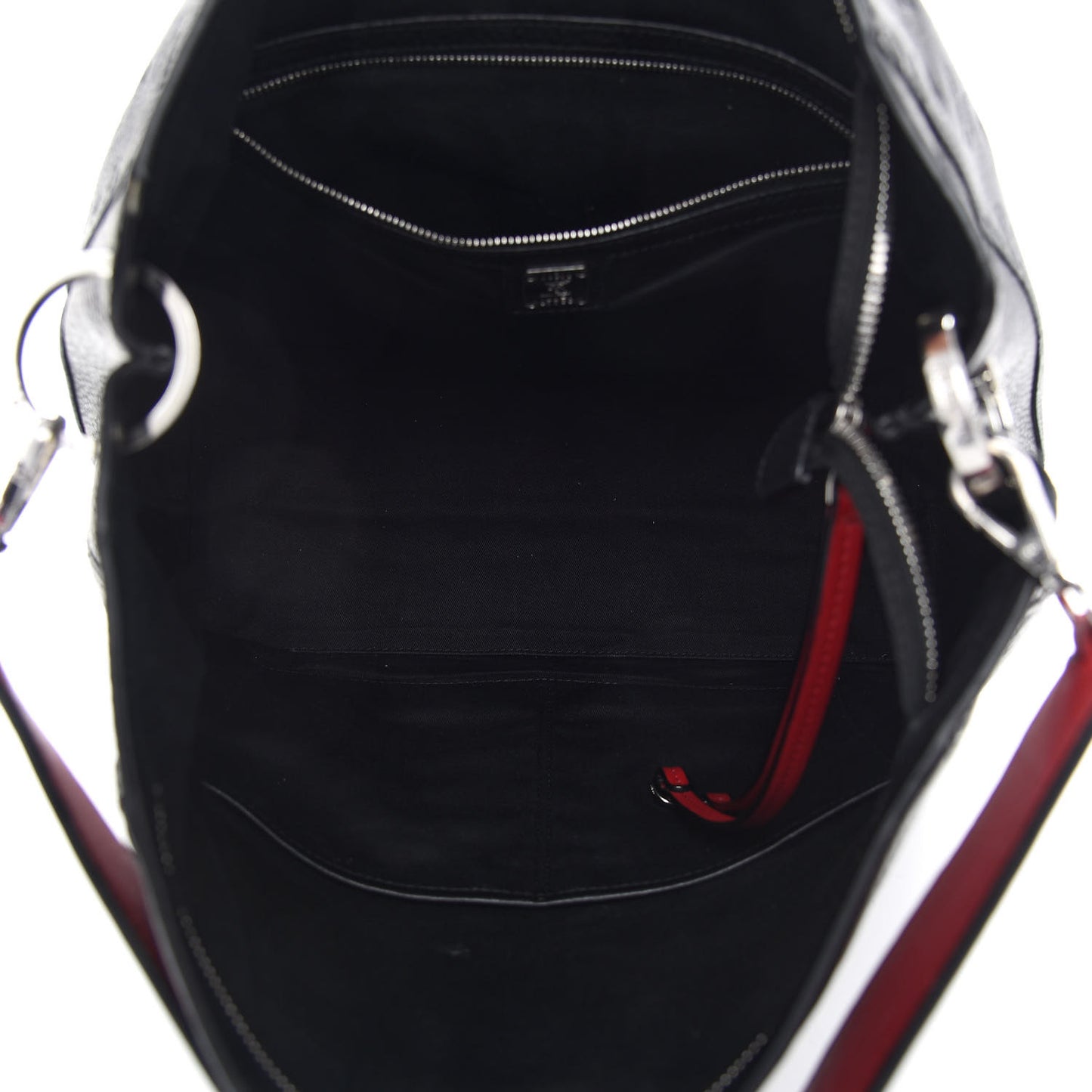 Calfskin Ottomar Large Klara Hobo Black
