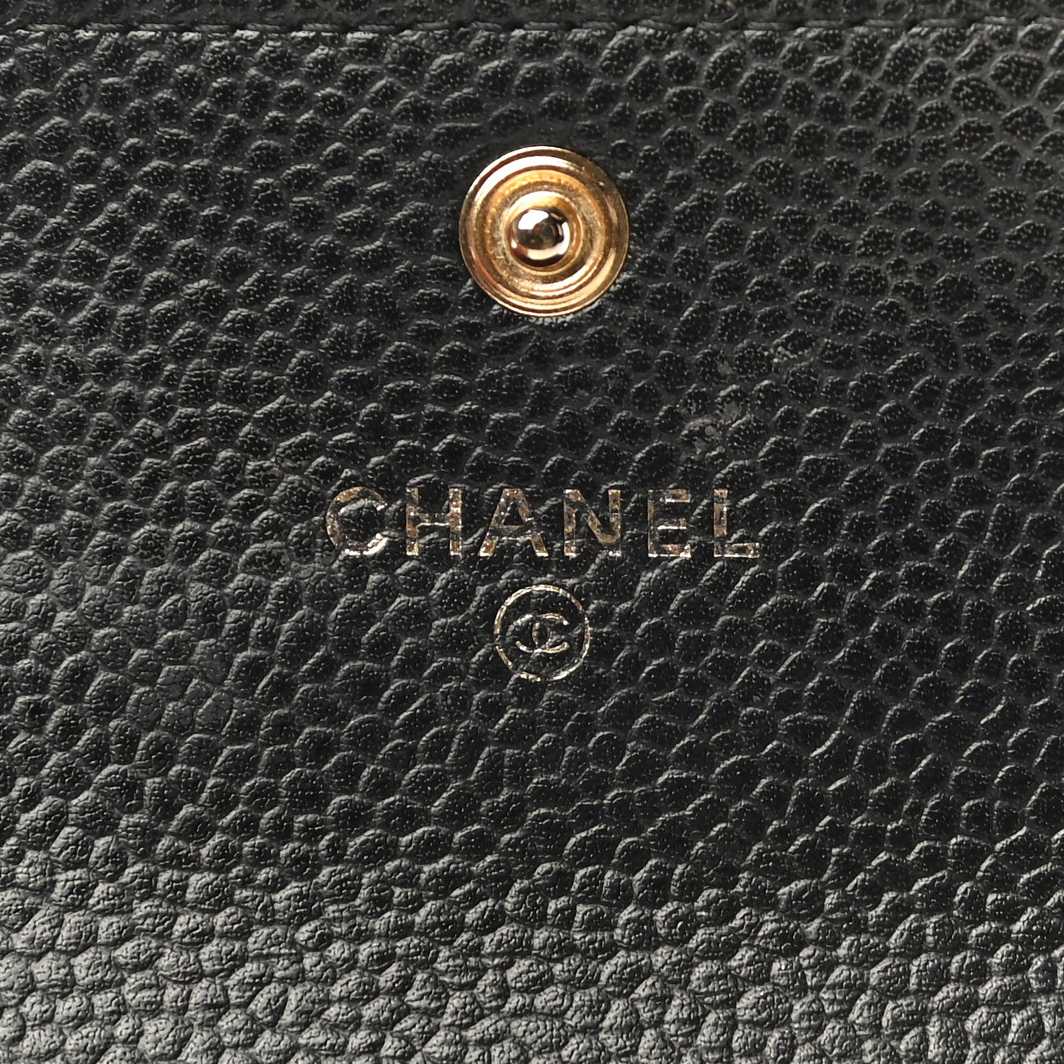 Chanel Caviar Quilted Flap Card Holder Black 12 of 25