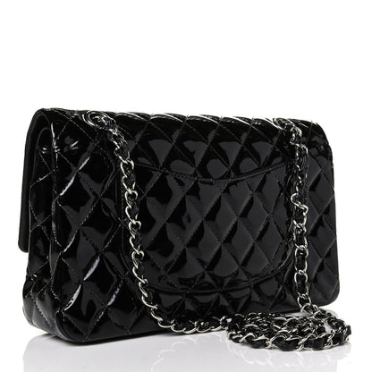 Chanel Patent Quilted Medium Double Flap Black 2 of 6